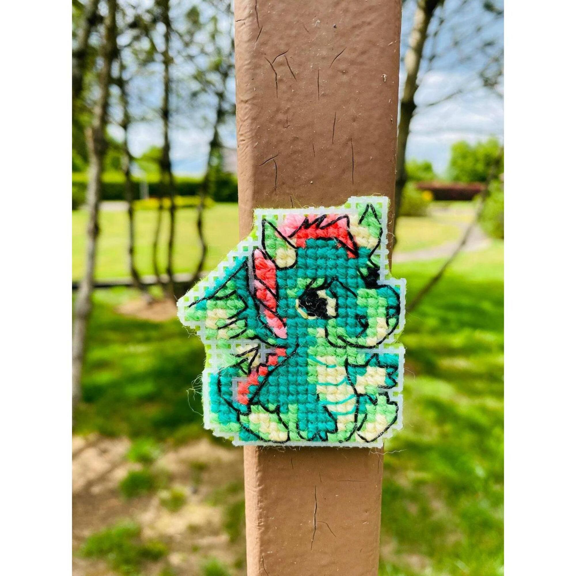RIOLIS Little Dragons Counted Cross Stitch Kit with Magnets